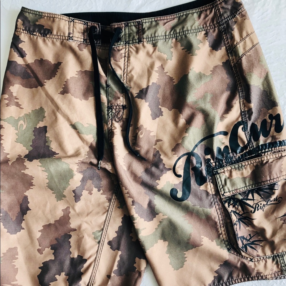 Camo Print Rip Curl Board Short